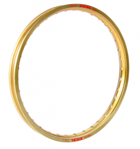 CRF450X'05-26 - Excel Takasago Front Rim 1.60x21 Gold